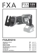 FXA XCLICK FXAJD5218 Instruction Manual preview