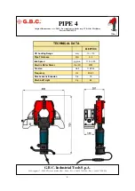 Preview for 6 page of G.B.C PIPE 4 Instruction Manual