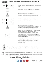 Preview for 5 page of G-Lab KEYZ TELLURIUM User Manual