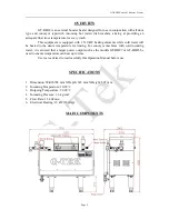 Preview for 3 page of G-Tek GT-BH18 Installation & Operation Manual