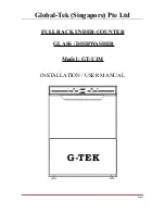 G-Tek GT-U1M Installation & User Manual preview