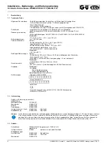 Preview for 5 page of G-U PRIME OFFICE 2170 Installation, Operating And Maintenance Instructions