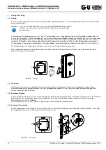 Preview for 13 page of G-U PRIME OFFICE 2170 Installation, Operating And Maintenance Instructions