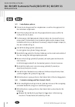 Preview for 22 page of G-U Secury 19 Installation Instructions Manual