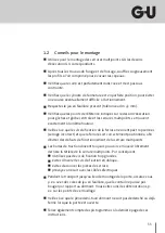 Preview for 33 page of G-U Secury 19 Installation Instructions Manual