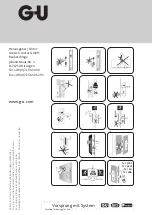 Preview for 60 page of G-U Secury 19 Installation Instructions Manual