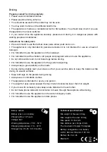 Preview for 7 page of G21 Off road 10 Manual