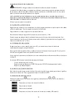 Preview for 12 page of Gabarrón MATTIRA CMX15i Installation Instructions And User Manual