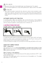 Preview for 16 page of GABBIANO elison COMPACT Instructions For Use Manual