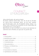 Preview for 39 page of GABBIANO elison COMPACT Instructions For Use Manual