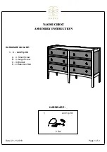 GABBY NAOMI Assembly Instruction preview