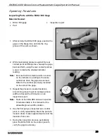 Preview for 29 page of GAGEMAKER BXG-1000 Operation Manual