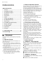 Preview for 2 page of Gaggenau AC270101 User Manual And Installation Instructions