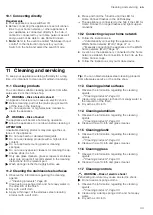 Preview for 33 page of Gaggenau AC270101 User Manual And Installation Instructions