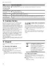 Preview for 36 page of Gaggenau AC270101 User Manual And Installation Instructions