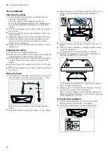 Preview for 40 page of Gaggenau AC270101 User Manual And Installation Instructions