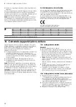 Preview for 98 page of Gaggenau AC270101 User Manual And Installation Instructions