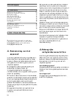 Preview for 50 page of Gaggenau AF210 Instructions For Installation And Use Manual