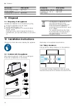 Preview for 10 page of Gaggenau AF210162 User Manual And Installation Instructions