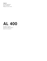 Gaggenau AL 400 Use And Care Manual preview