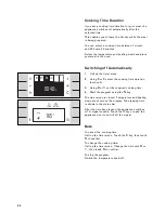 Preview for 24 page of Gaggenau BO 250/251 Instruction Manual