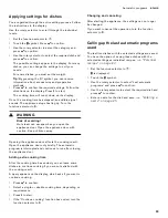 Preview for 23 page of Gaggenau BO 451 612 Use And Care Manual