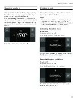 Preview for 29 page of Gaggenau BO 451 612 Use And Care Manual