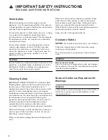 Preview for 6 page of Gaggenau BO 480/481 6 series Use And Care Manual