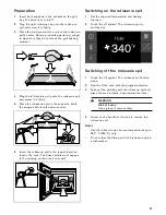 Preview for 27 page of Gaggenau BO 480/481 6 series Use And Care Manual