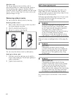 Preview for 32 page of Gaggenau BO 480/481 6 series Use And Care Manual