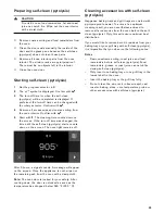 Preview for 33 page of Gaggenau BO 480/481 6 series Use And Care Manual