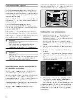 Preview for 26 page of Gaggenau BS 464 610 Use And Care Manual