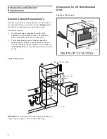 Preview for 6 page of Gaggenau BS 485 6 Series Installation Instructions Manual