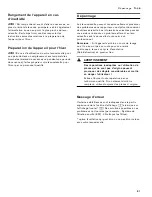 Preview for 81 page of Gaggenau DF 251 Operating Instructions Manual