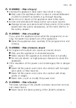 Preview for 7 page of Gaggenau DF271100F User Manual