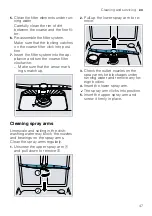 Preview for 47 page of Gaggenau DF481100 User Manual