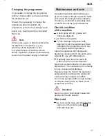 Preview for 17 page of Gaggenau DI 230-130 Operating Instructions Manual