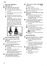 Preview for 22 page of Gaggenau GI 203-160 Operating Instructions Manual