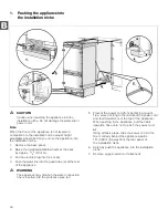 Preview for 16 page of Gaggenau RB 472 Installation Instructions Manual