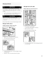 Preview for 31 page of Gaggenau RB 491 Use And Care Manual