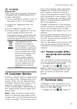 Preview for 25 page of Gaggenau RF 287 Information For Use