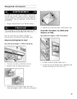 Preview for 61 page of Gaggenau RF 461 Use And Care Manual