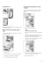 Preview for 21 page of Gaggenau RF 463200AU Operating Instructions Manual