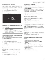 Preview for 17 page of Gaggenau RF411705 Instruction Manual