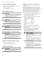 Preview for 40 page of Gaggenau RF411705 Instruction Manual