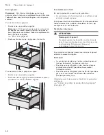 Preview for 44 page of Gaggenau RF411705 Instruction Manual