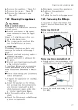 Preview for 23 page of Gaggenau RT282306 User Manual