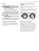 Preview for 45 page of Gaggenau Vario 400 Series Use And Care Manual