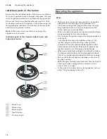 Preview for 14 page of Gaggenau VG 425 211 CA Use And Care Manual