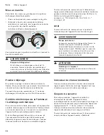 Preview for 36 page of Gaggenau VG 425 211 CA Use And Care Manual